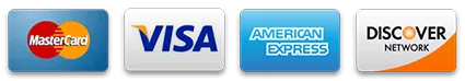 Payment methods accepted for Soulmate Vision: Mastercard, Visa, American Express and Discover